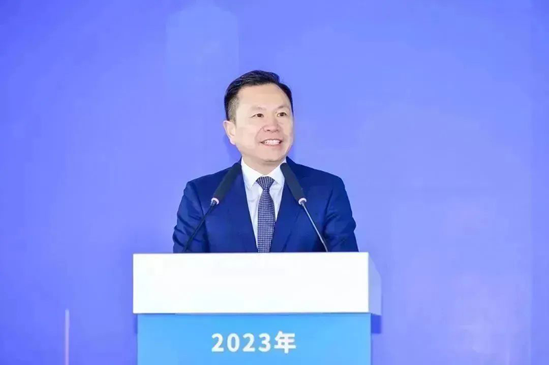 共建未来丨龙八long8股份（上海）立异基地亮相“2023年闵行区重大工程项目开工仪式”主会。。。。。